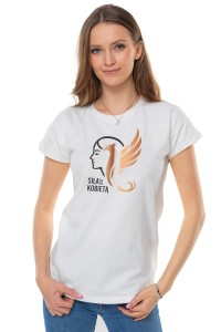 TShirt Biały / Siła jest Kobietą